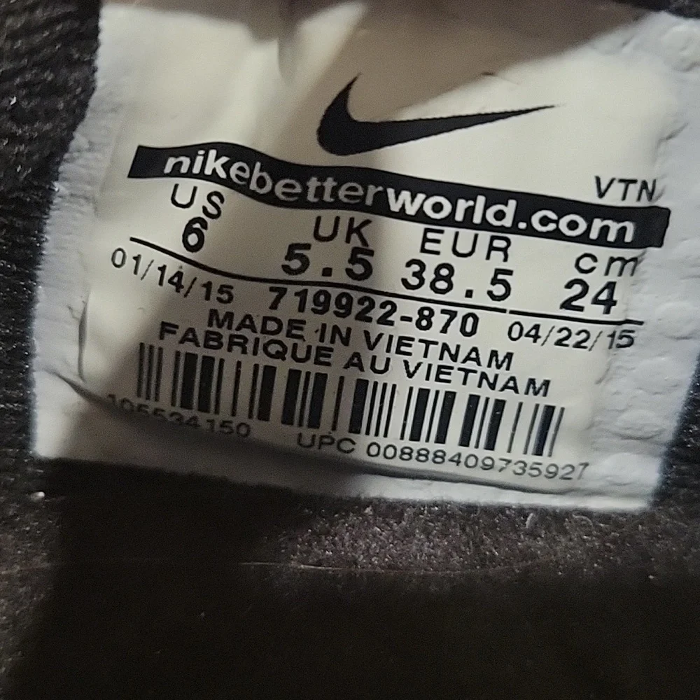 Nike Men's Free 5.0 TR Orange/Black 719922-870 Running Shoes Size 6‎